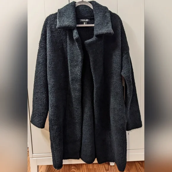 Rachel Zoe Jackets Coats Rachel Zoe Teddy Coat Black Size